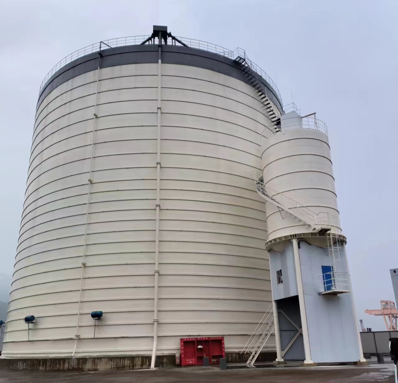 广德10万吨水泥钢板库